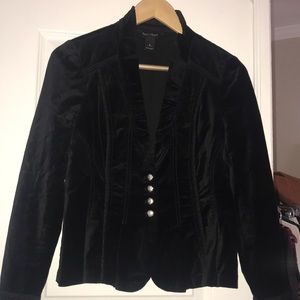 Velvet blazer